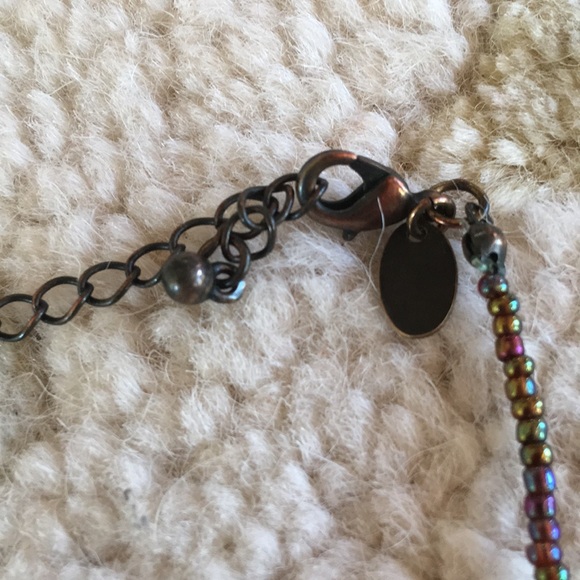 Multicolor beaded necklace - Picture 3 of 3